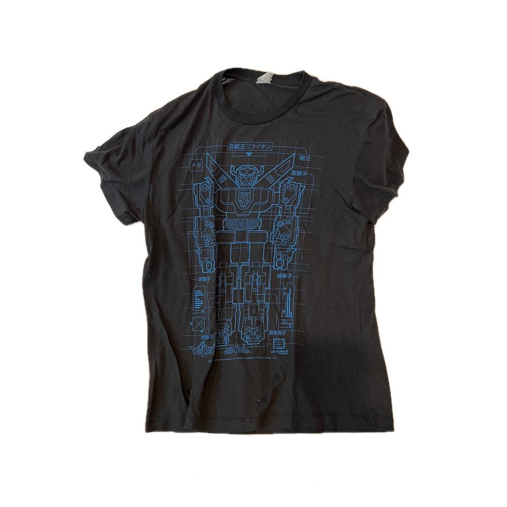 Transformers Design in Japanese T-Shirt Mens S
